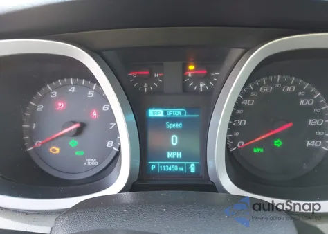 2013 Chevrolet Equinox Ltz z USA, uszkodzony, nr VIN 2GNALFEK5D6347322